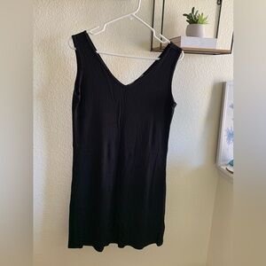 GAP Black Sheath V-Neck Cocktail Dress
